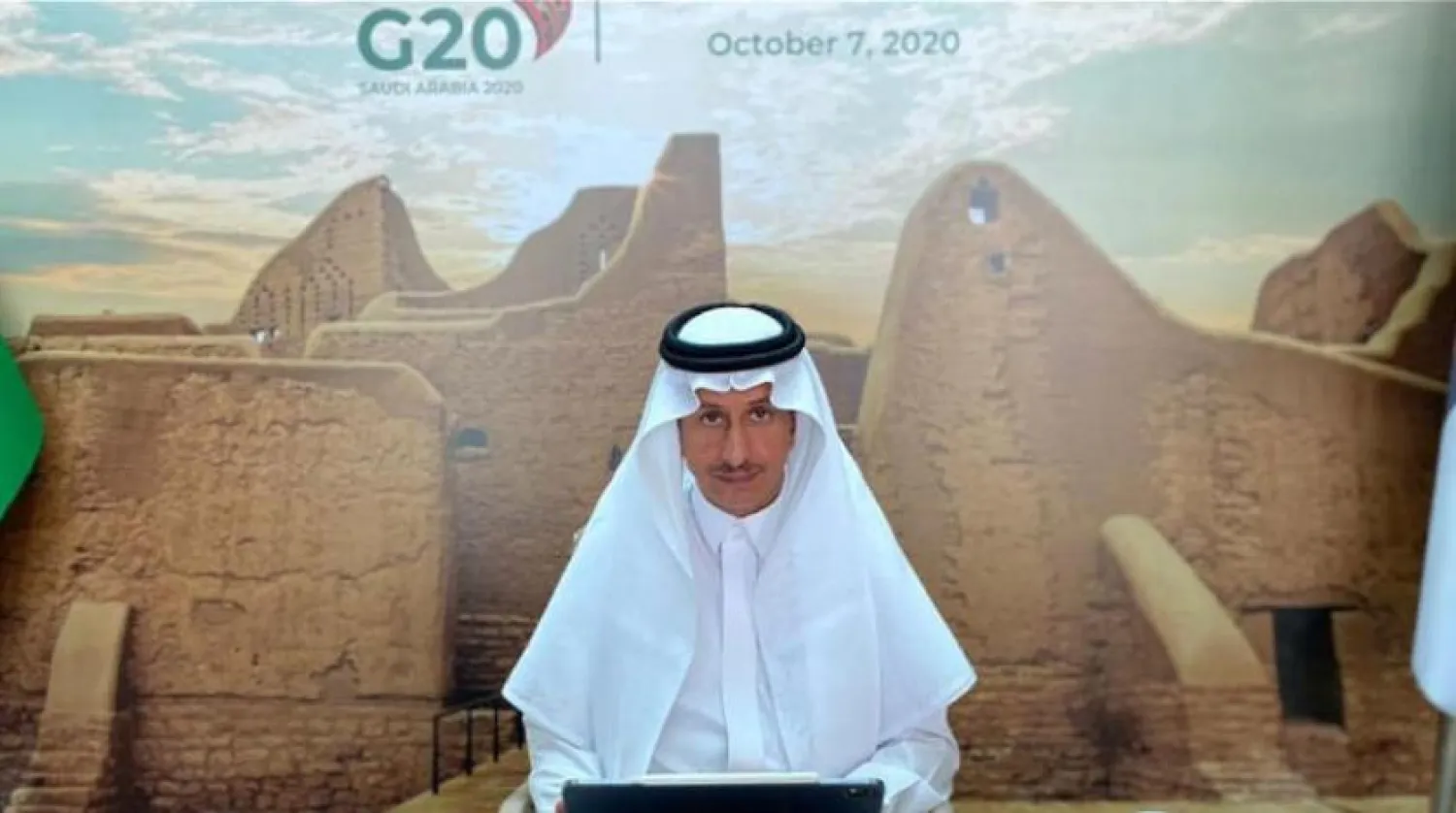The Saudi Tourism Minister chairs the meeting of the G20 Tourism Ministers. Asharq Al-Awsat