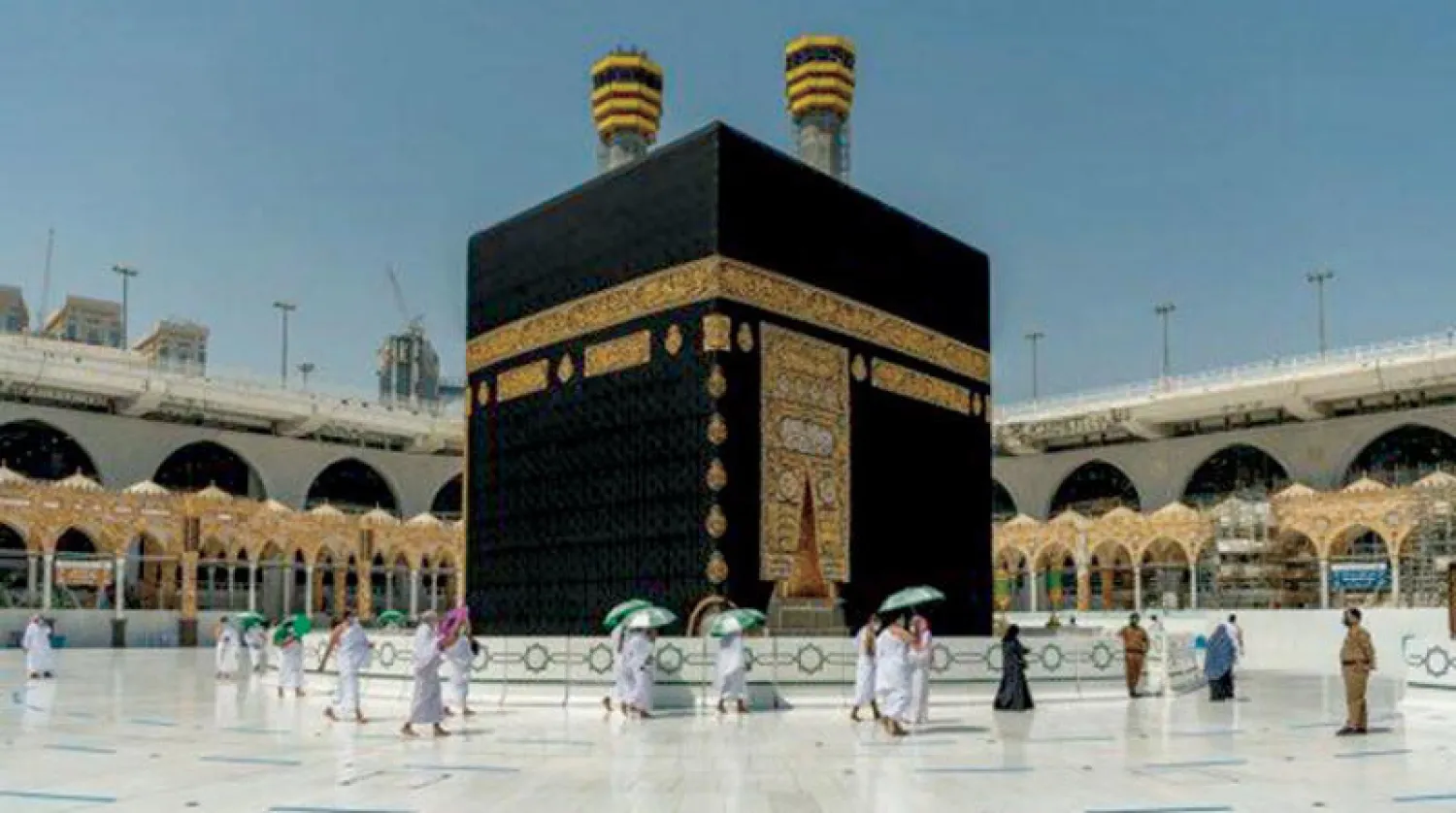 تفويج المعتمرين في المسجد الحرام (واس)