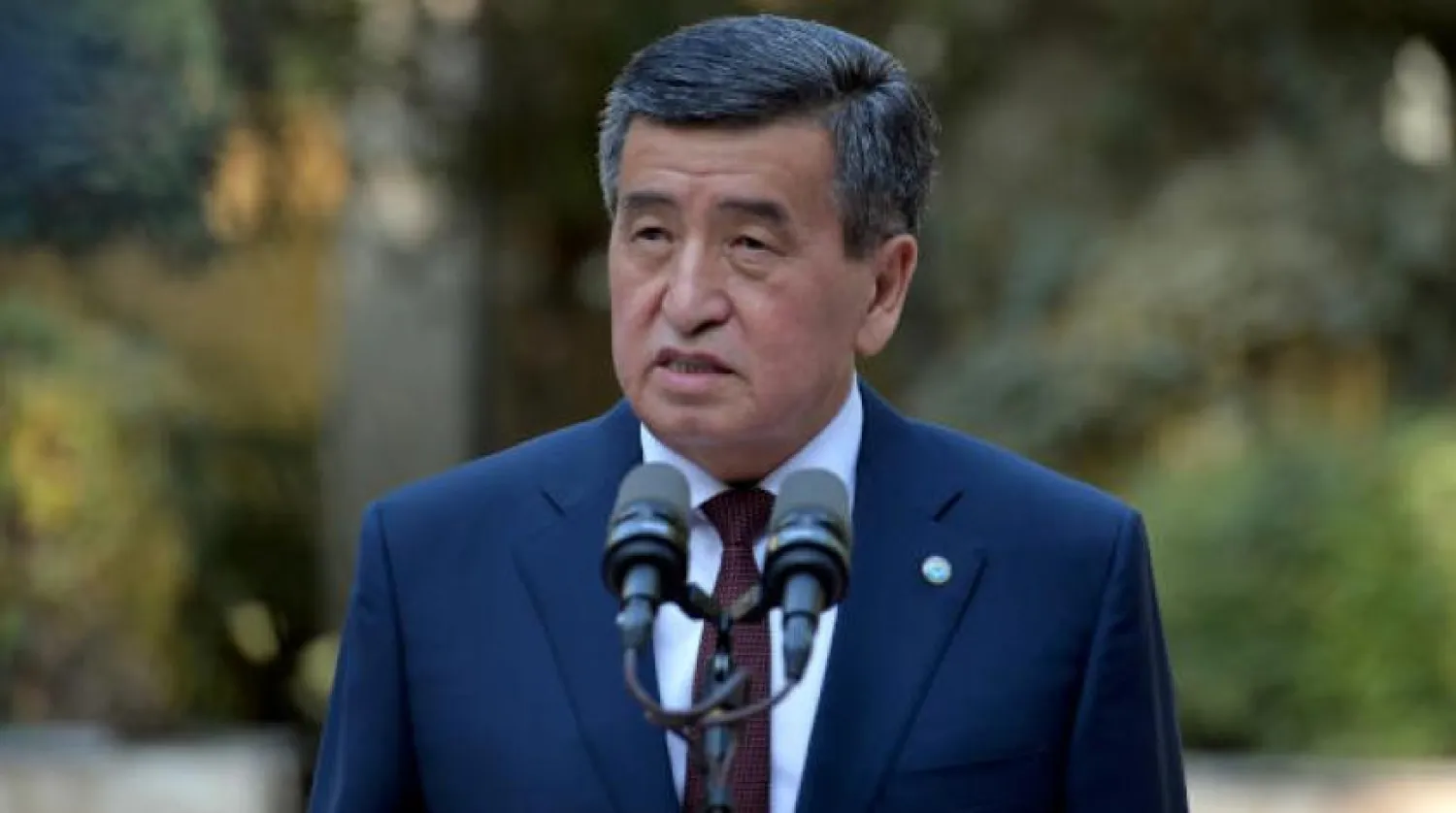 Cumhurbaşkanı Sooronbay Ceenbekov (Reuters)
