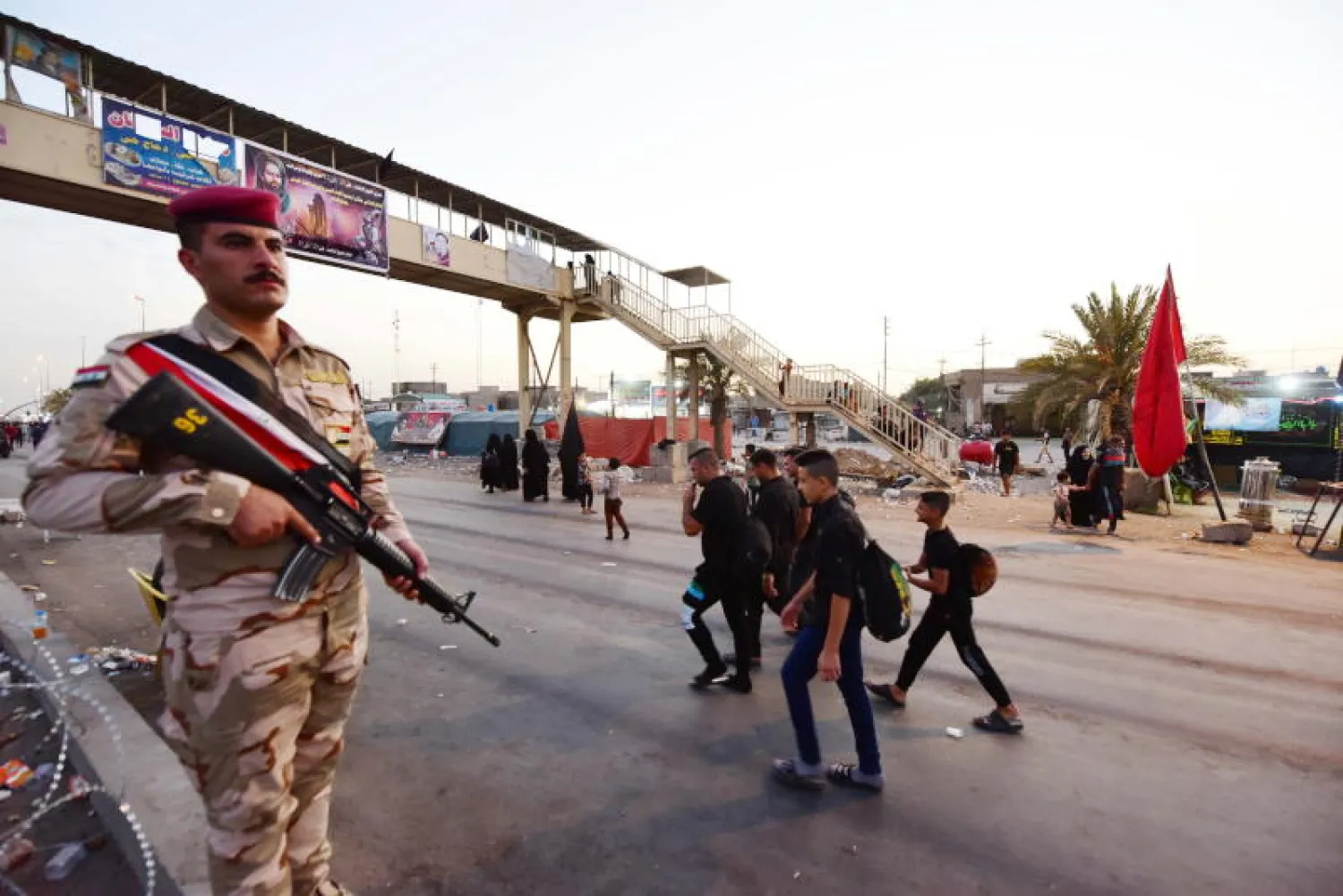 عنصر أمني عراقي (إ.ب.أ)