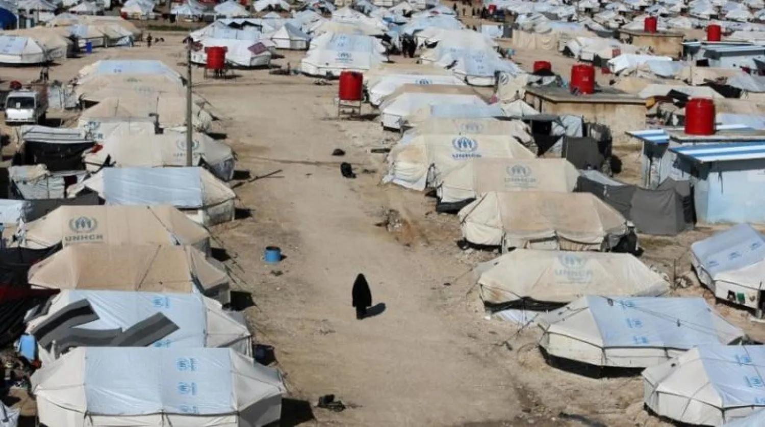 مخيم الهول (أرشيف - رويترز)