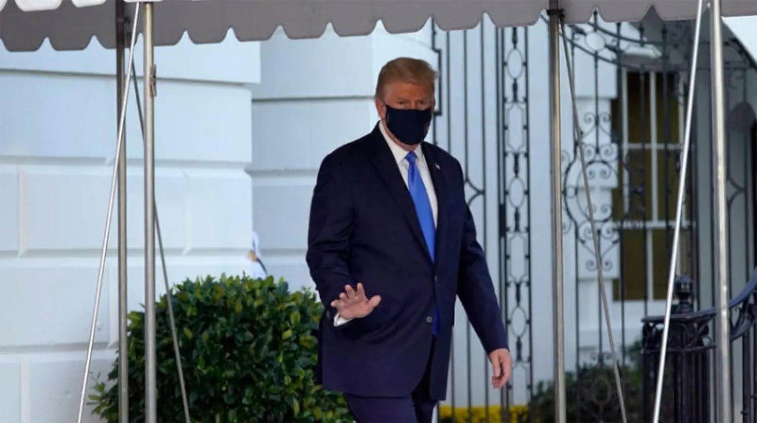 إصابة ترمب بـ«كورونا» حدثت في حديقة الورود
