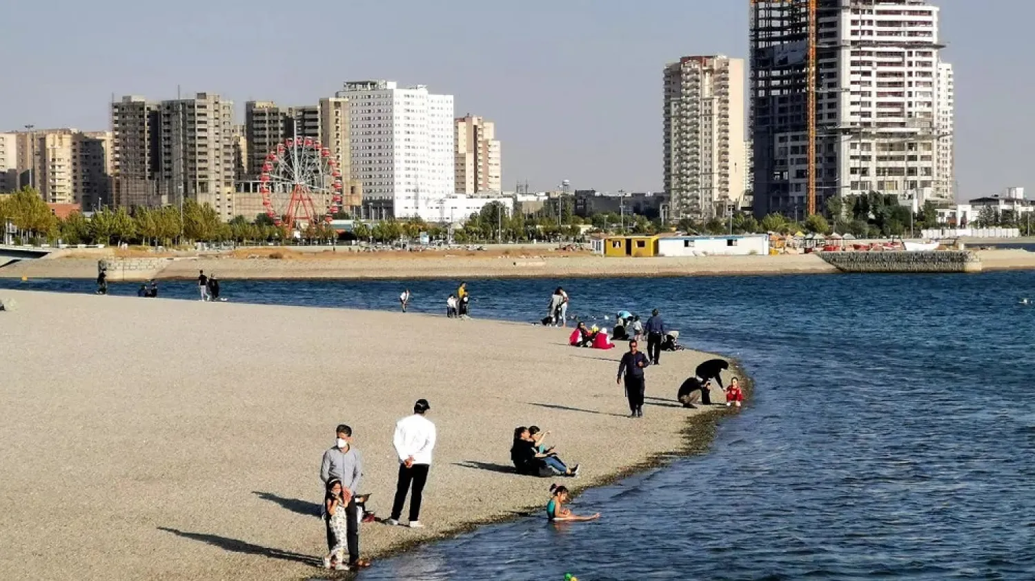 Iran is to start imposing fines for breaches of health regulations in the capital. (AFP)