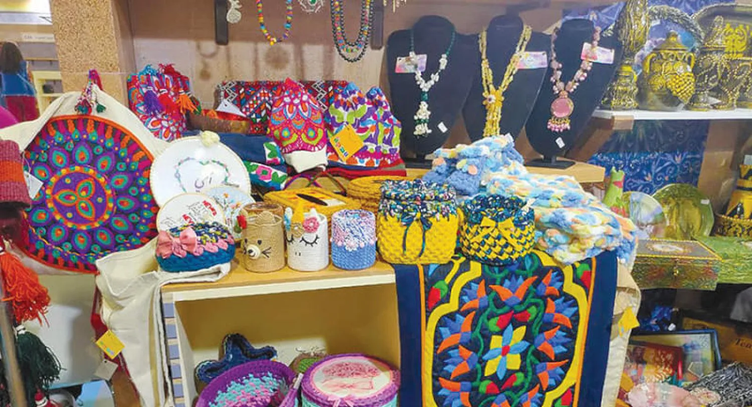 منتجات متنوعة في المعرض (الشرق الأوسط)