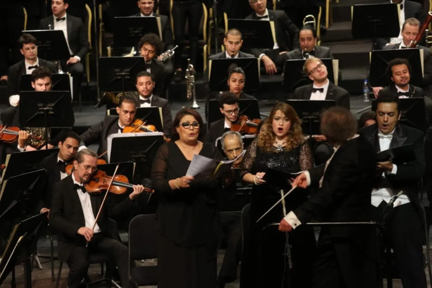 The Cairo Opera House celebrated its 32nd anniversary.