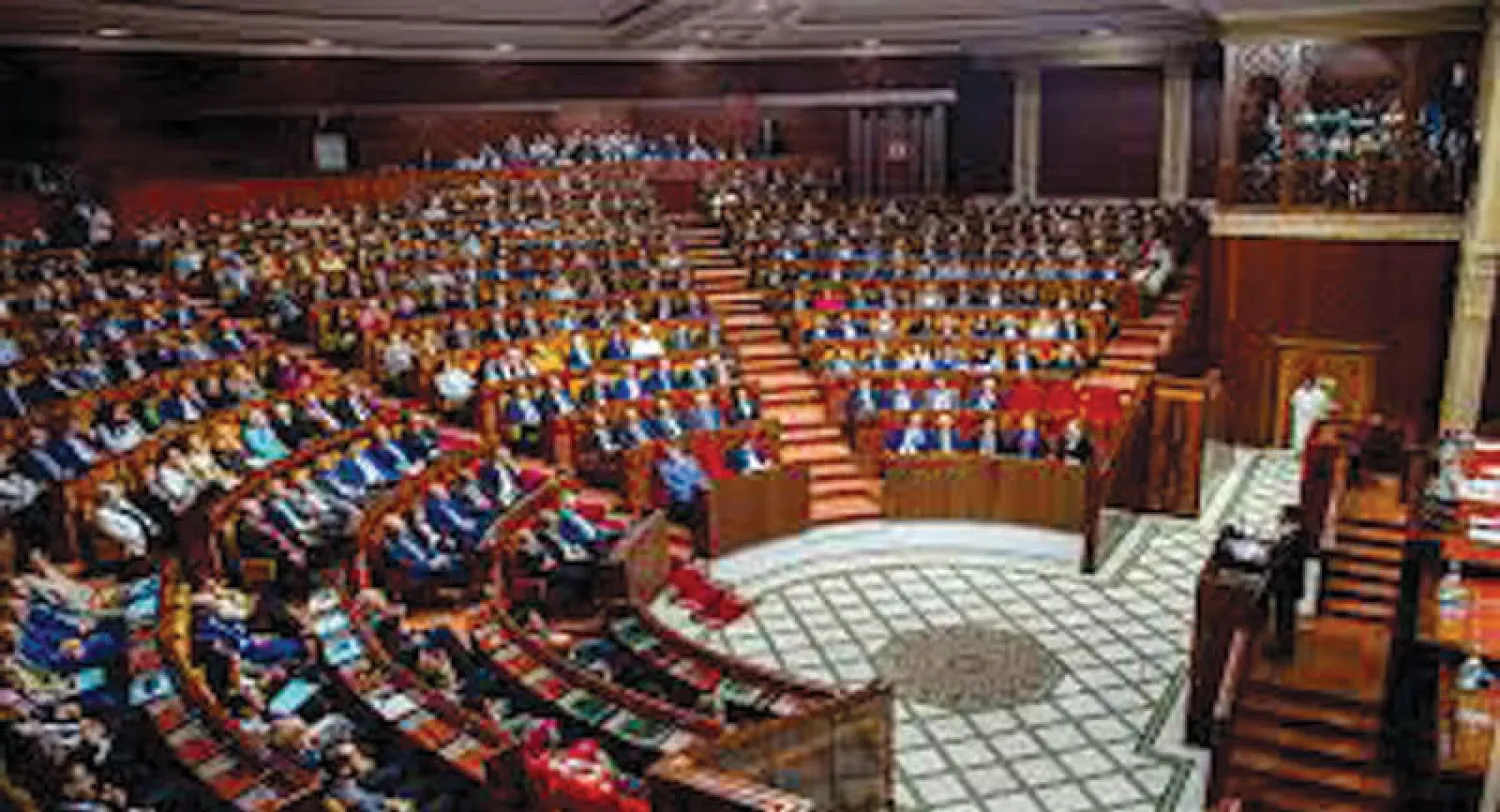 من اجتماعات البرلمان المغربي (الشرق الأوسط)