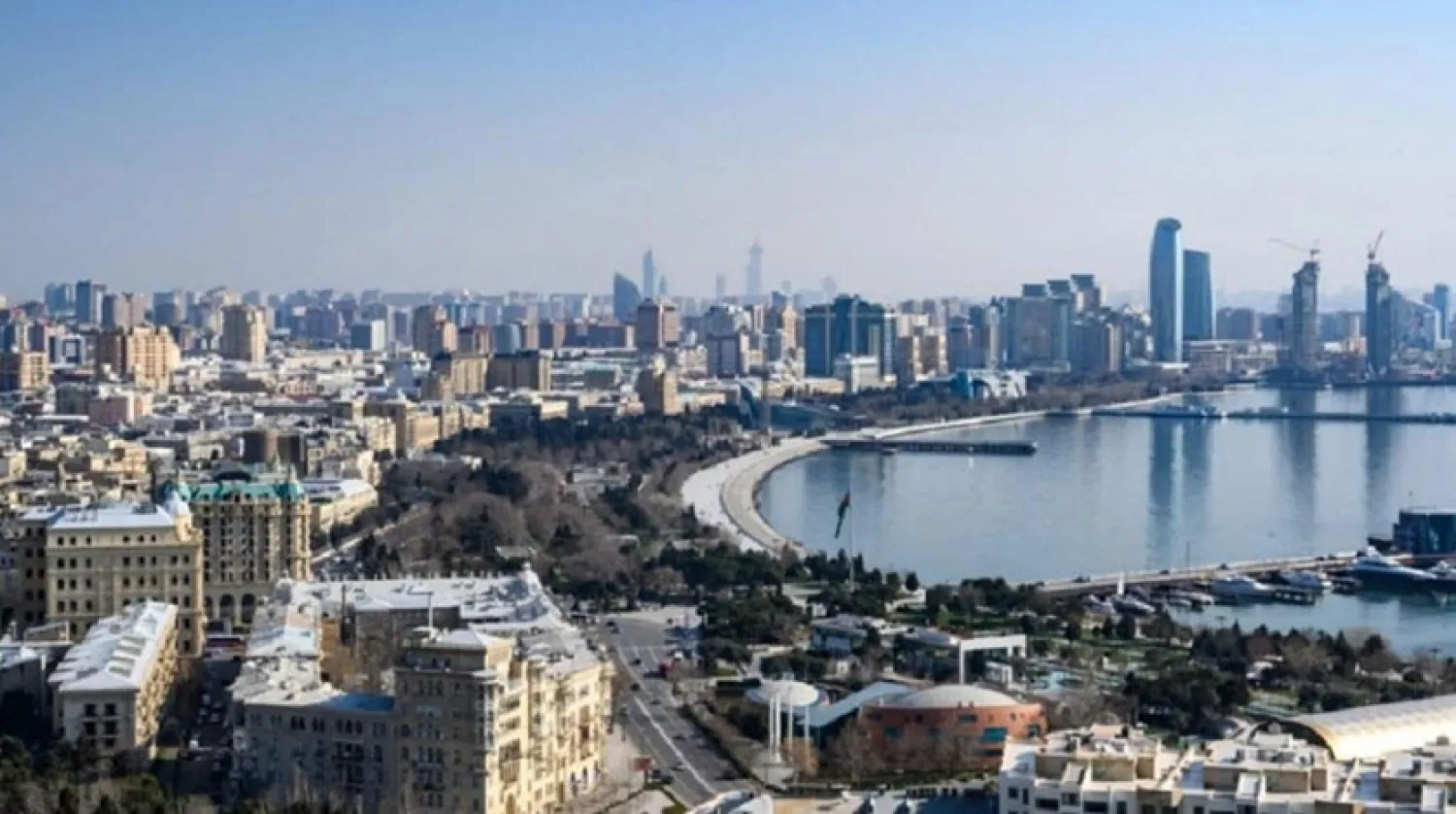 Azerbaycan’ın başkenti Bakü’den bir görüntü (AFP/ Getty)