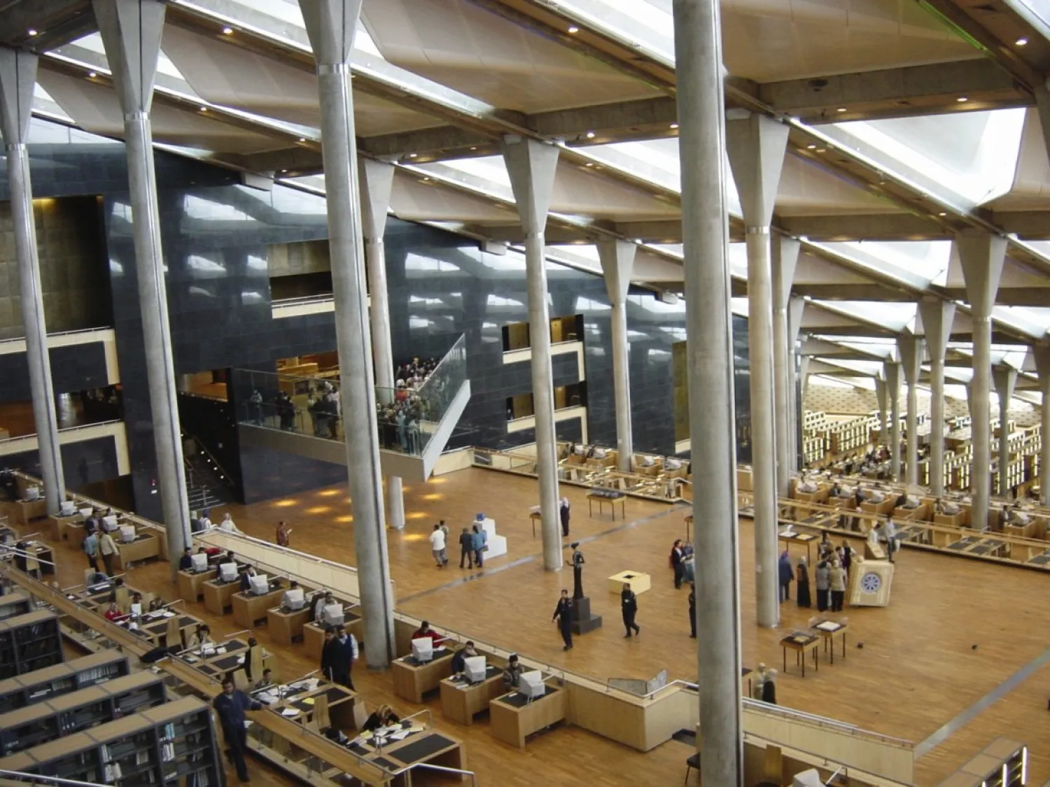 Alexandria Library, Egypt. The original library of Alexandria was established in the third century BC | Getty