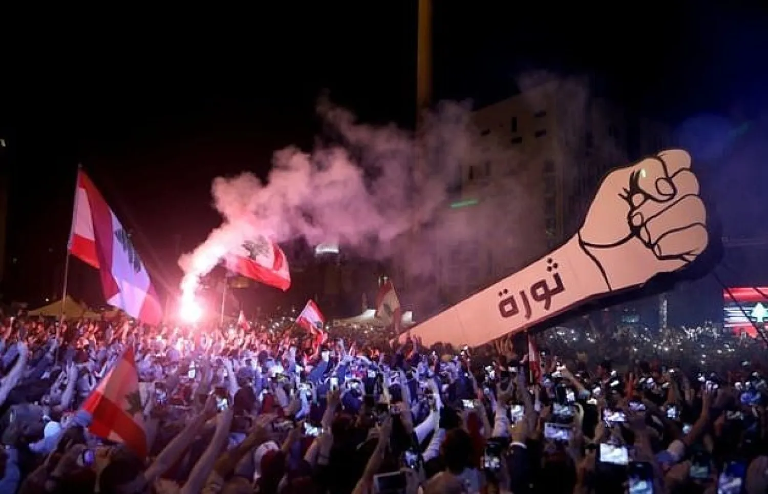 The cross-sectarian protest movement initially generated hope of sweeping changes - AFP

