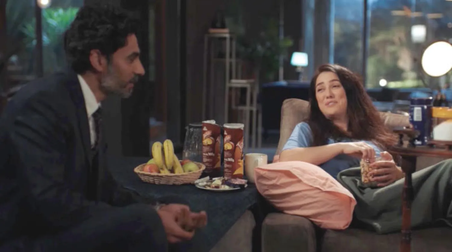 كندة في لقطة من مسلسل «إلا أنا»