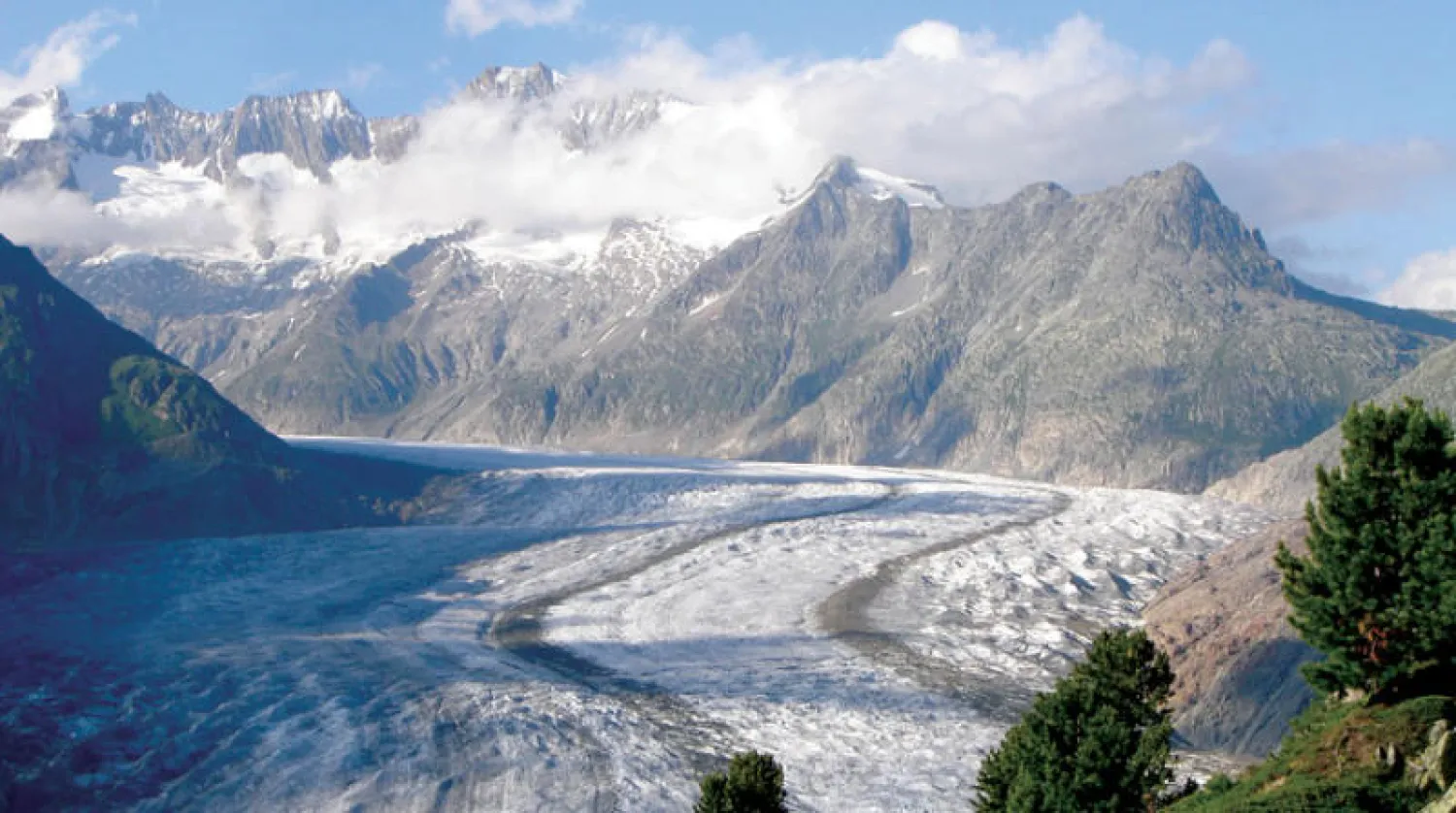 أنهر سويسرا الجليدية