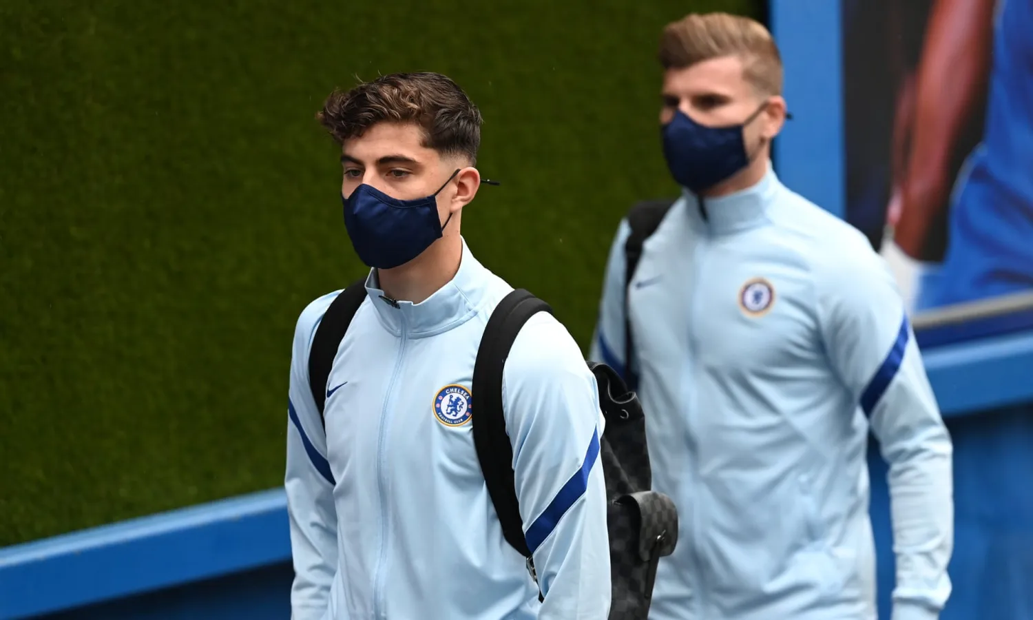 Kai Havertz (£72m) and Timo Werner (£47.5m) were big-money arrivals at Chelsea over the summer transfer window. Photograph: Darren Walsh/Chelsea FC/Getty Images