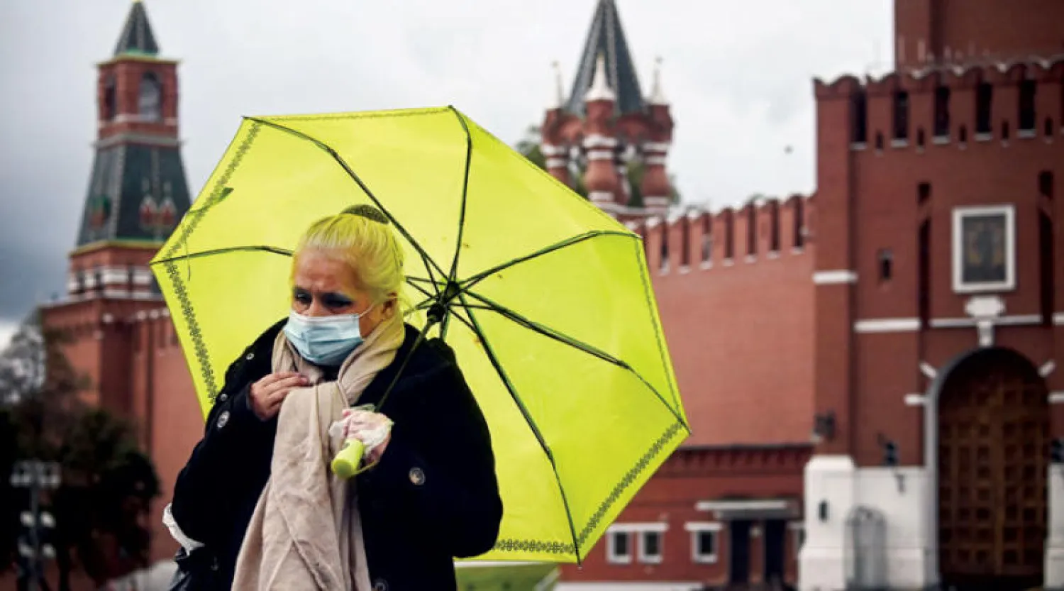 روسيا تخشى تفشي الفيروس في فصل الشتاء (أ.ف.ب)