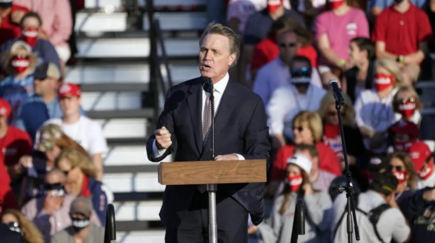 ABD Senatosu üyesi Cumhuriyetçi David Perdue (AP)