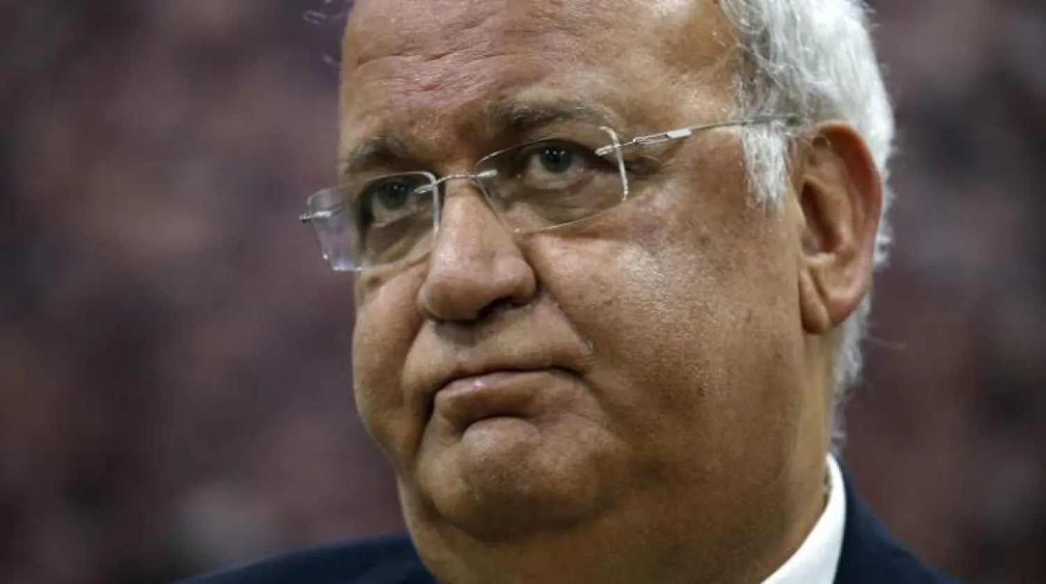 Senior Palestinian official Saeb Erekat. AFP file photo