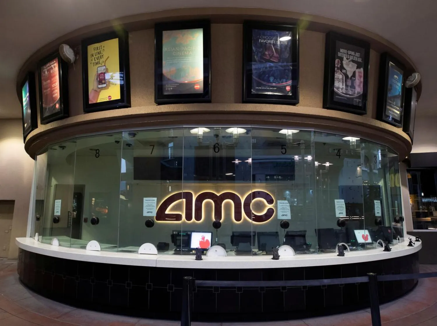 AMC plans to open more cinemas in the United States this week. (Reuters)