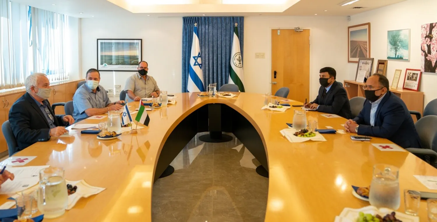 UAE firms sign agriculture deals in Israel. (WAM)