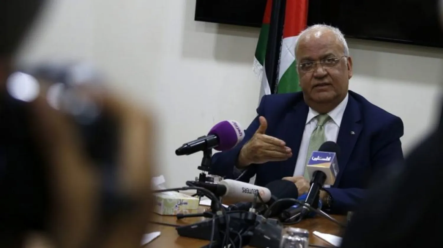Secretary-General of the Palestine Liberation Organization (PLO) Saeb Erekat. (Getty Images)
