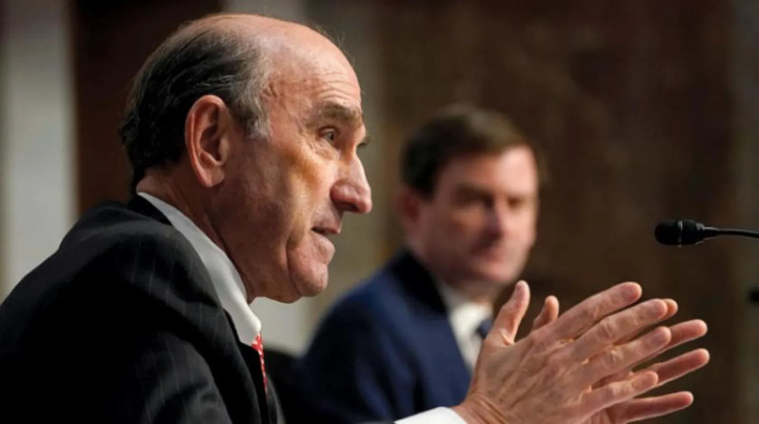 ABD'nin İran ve Venezuela Özel Temsilcisi Elliott Abrams geçen ay ABD Senatosu Dış İlişkiler Komitesi önünde ifade verdi. (Reuters)