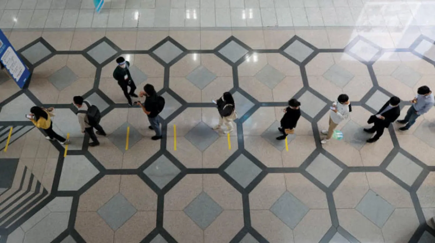 كشفت الأرقام الرسمية الكورية الجنوبية عن فقدان أكثر من نصف مليون شاب وظائفهم الشهر الماضي (أ.ب)