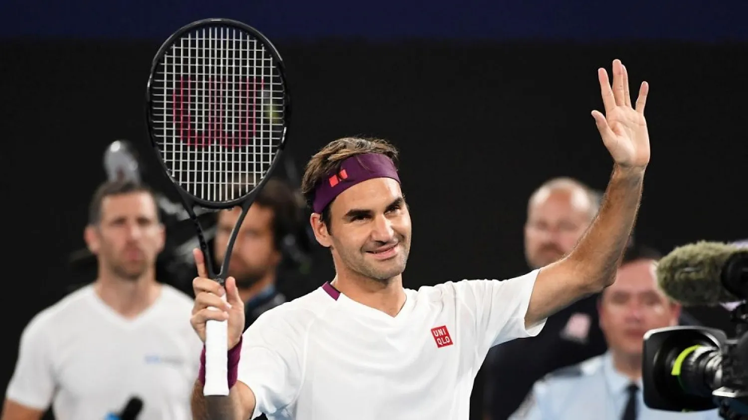 Roger Federer. (AFP)