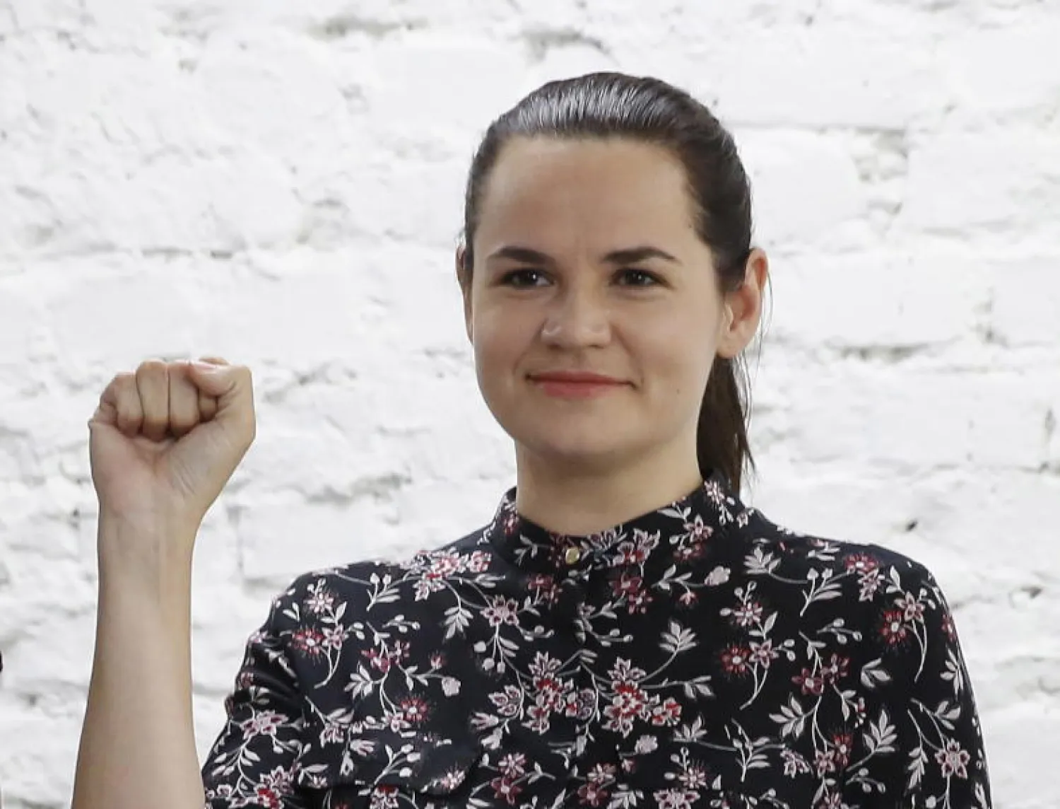 المعارضة البيلاروسية سفيتلانا تيخانوفسكايا (إ.ب.أ)