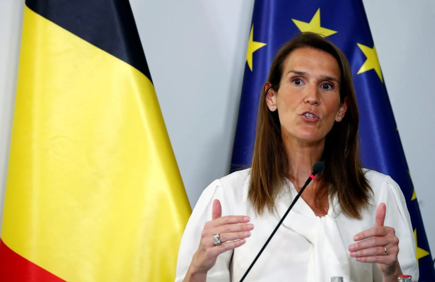 Belgian Foreign Minister Sophie Wilmes. Reuters file photo