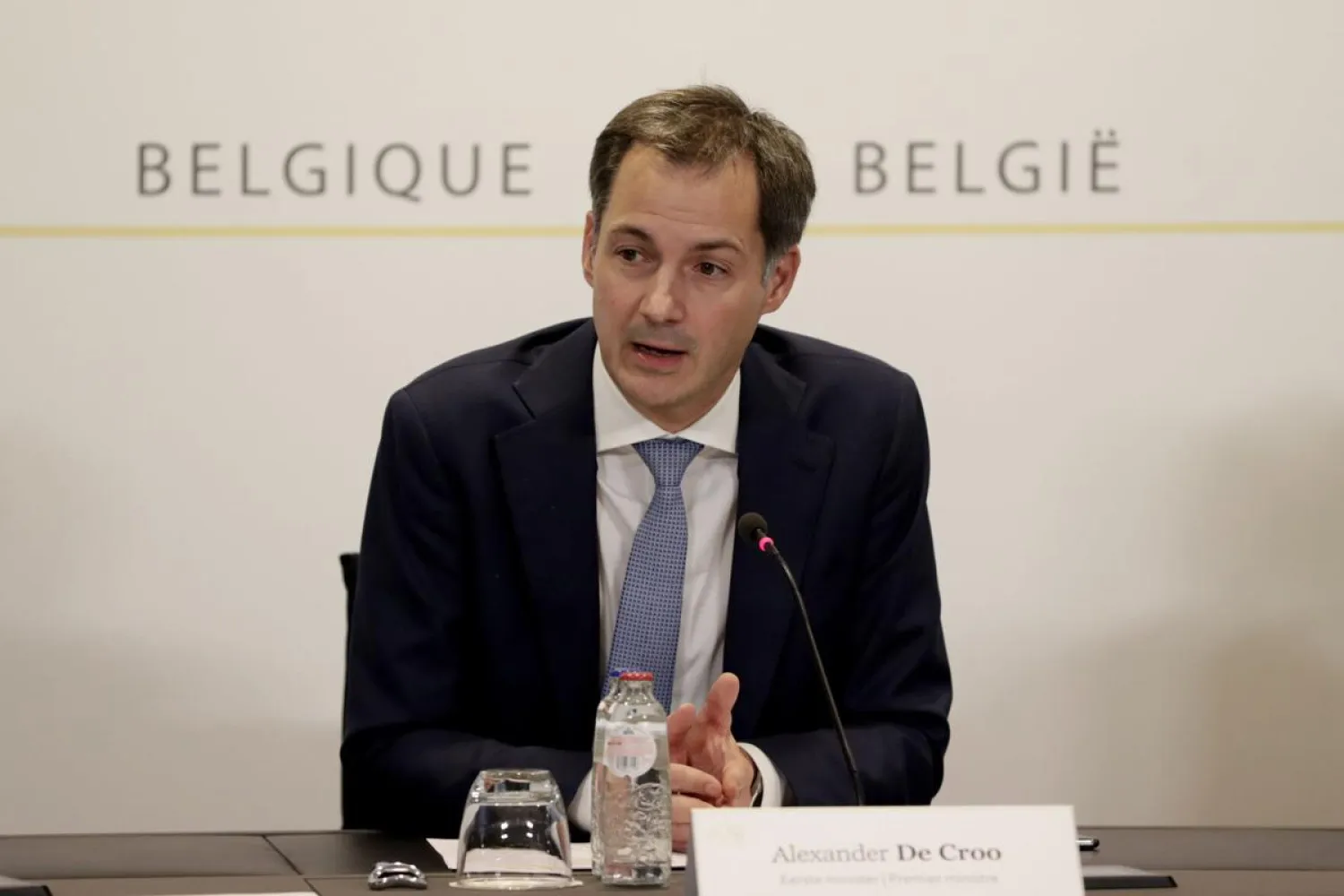 Prime Minister Alexander de Croo. Reuters file photo