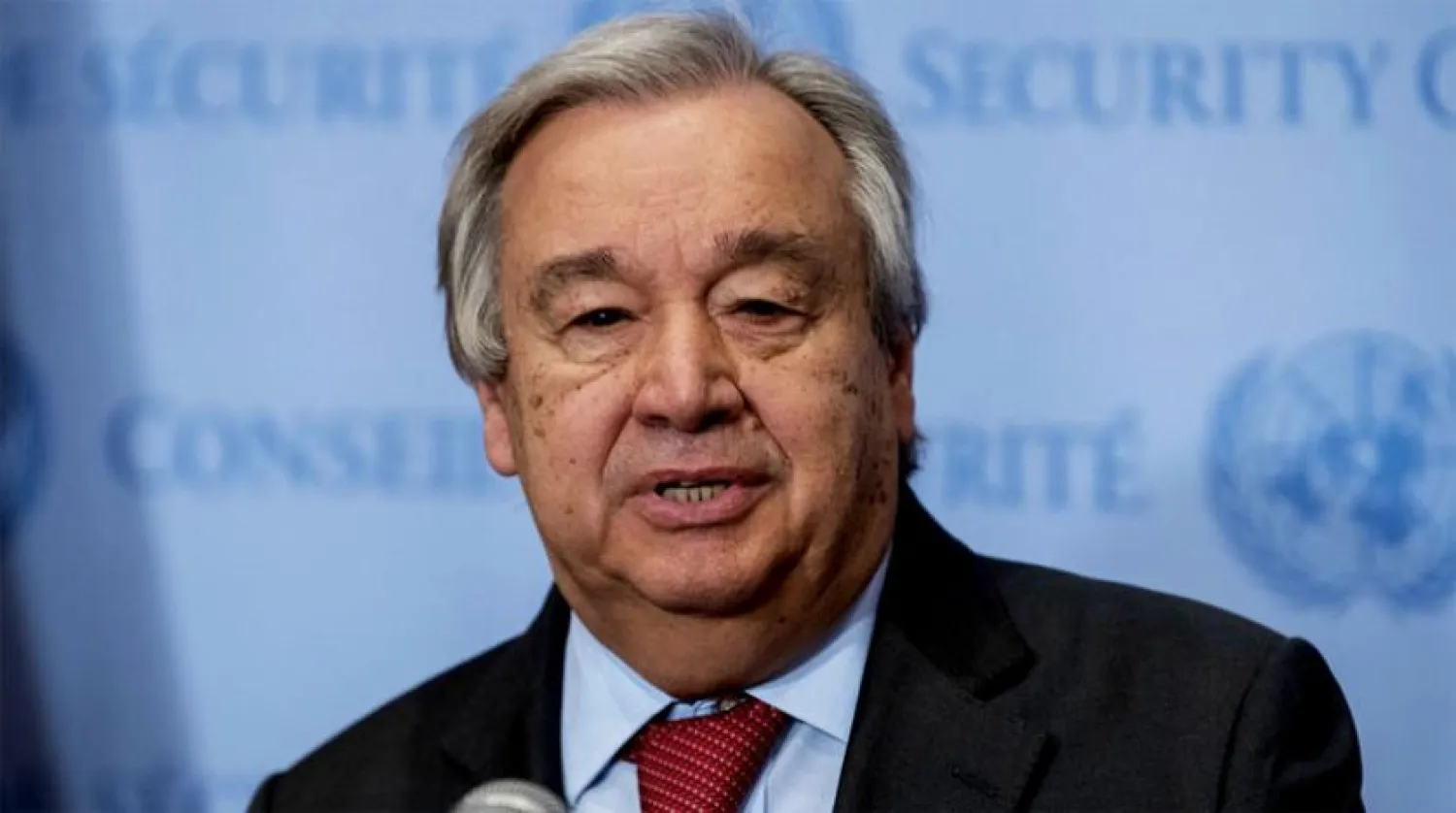 United Nations Secretary-General Antonio Guterres 
