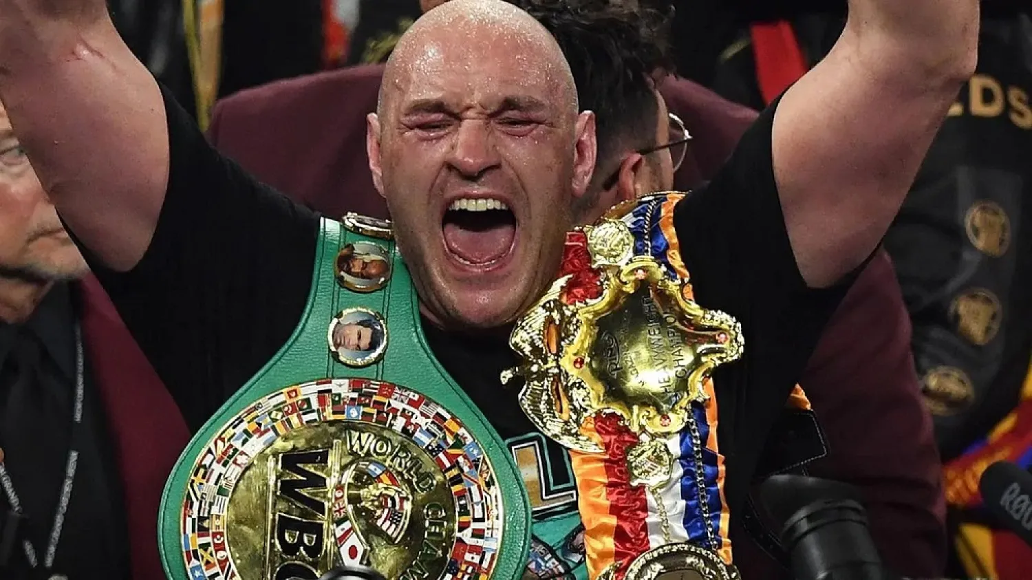 WBC world heavyweight champion Tyson Fury. (AFP)