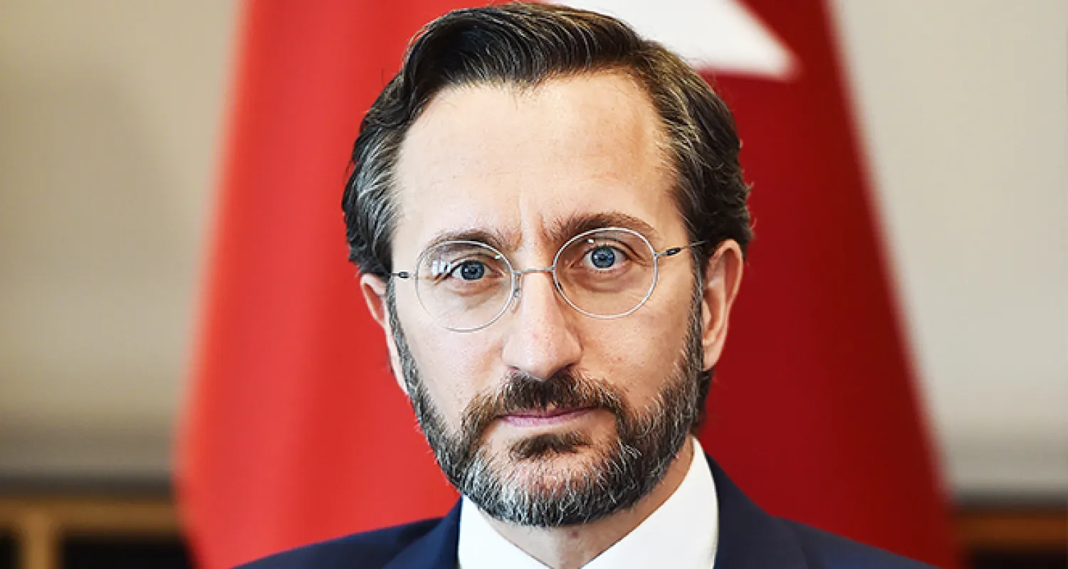 Cumhurbaşkanlığı İletişim Başkanı Fahrettin Altun (İHA)