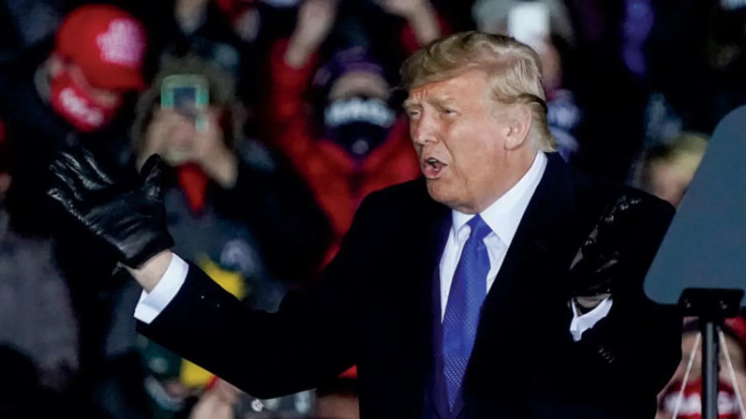 الرئيس الأميركي دونالد ترمب في إحدى جولاته الانتخابية (أ.ف.ب)