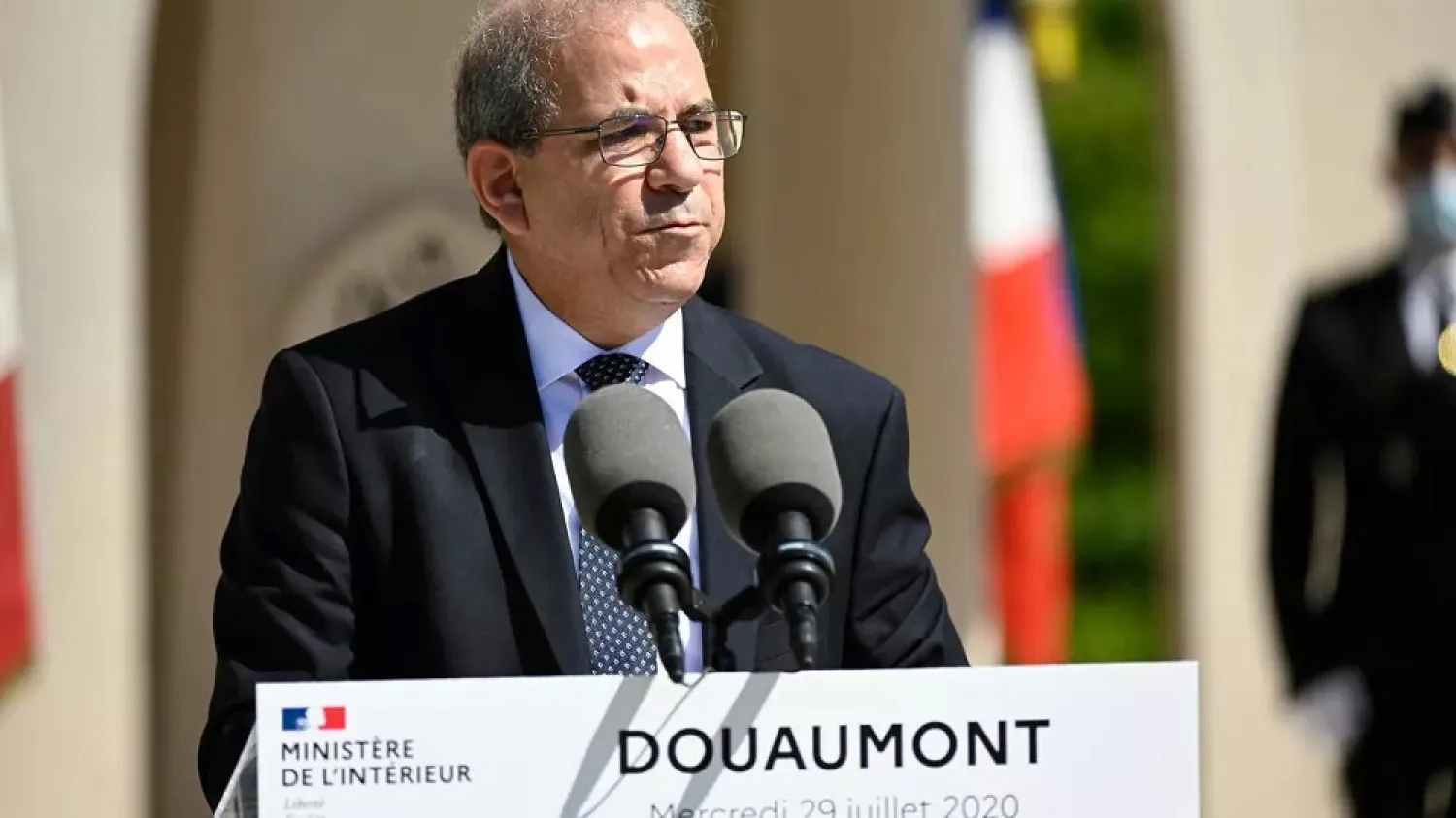 Mohammed Moussaoui, President of the French Council of the Muslim Faith (CFCM), pictured on July 29, 2020. (AFP)