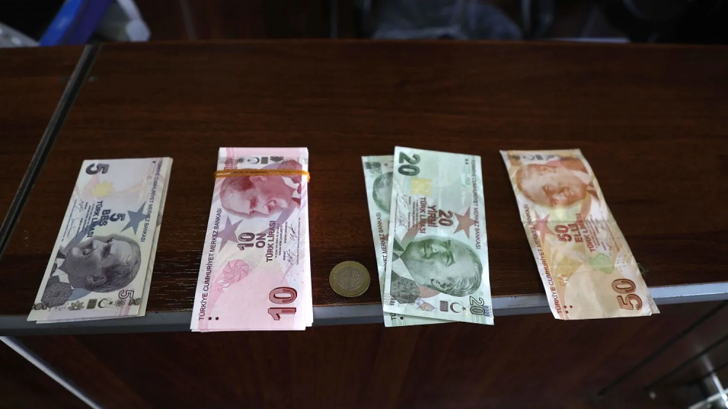 The Turkish lira weakened to a fresh record low against the US dollar. (Getty Images)