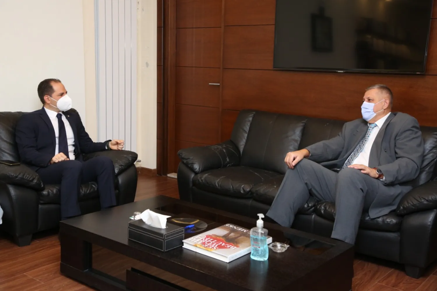  Gemayel met Kubis on Monday (NNA)
