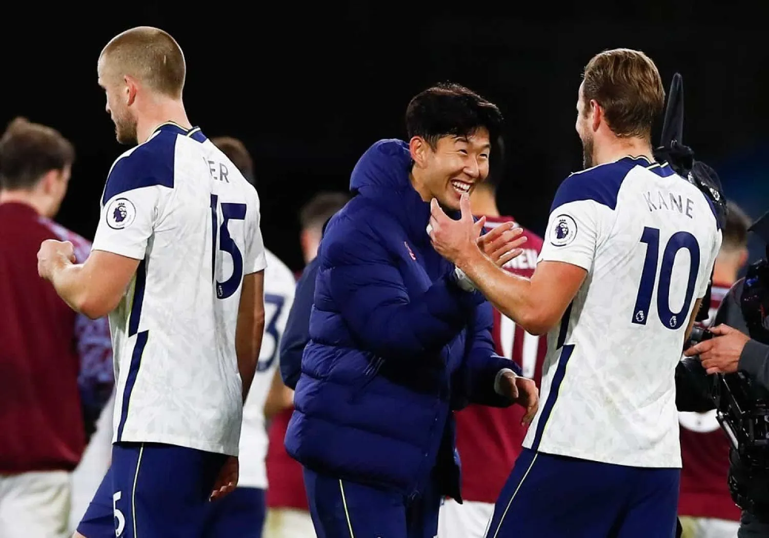 Tottenham Hotspur’s Harry Kane and Son Heung-min have formed the Premier League’s most potent partnership under Jose Mourinho. (AP)
