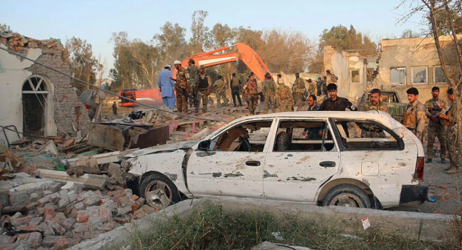 5 قتلى و33 جريحاً بهجوم على مركز للشرطة في أفغانستان