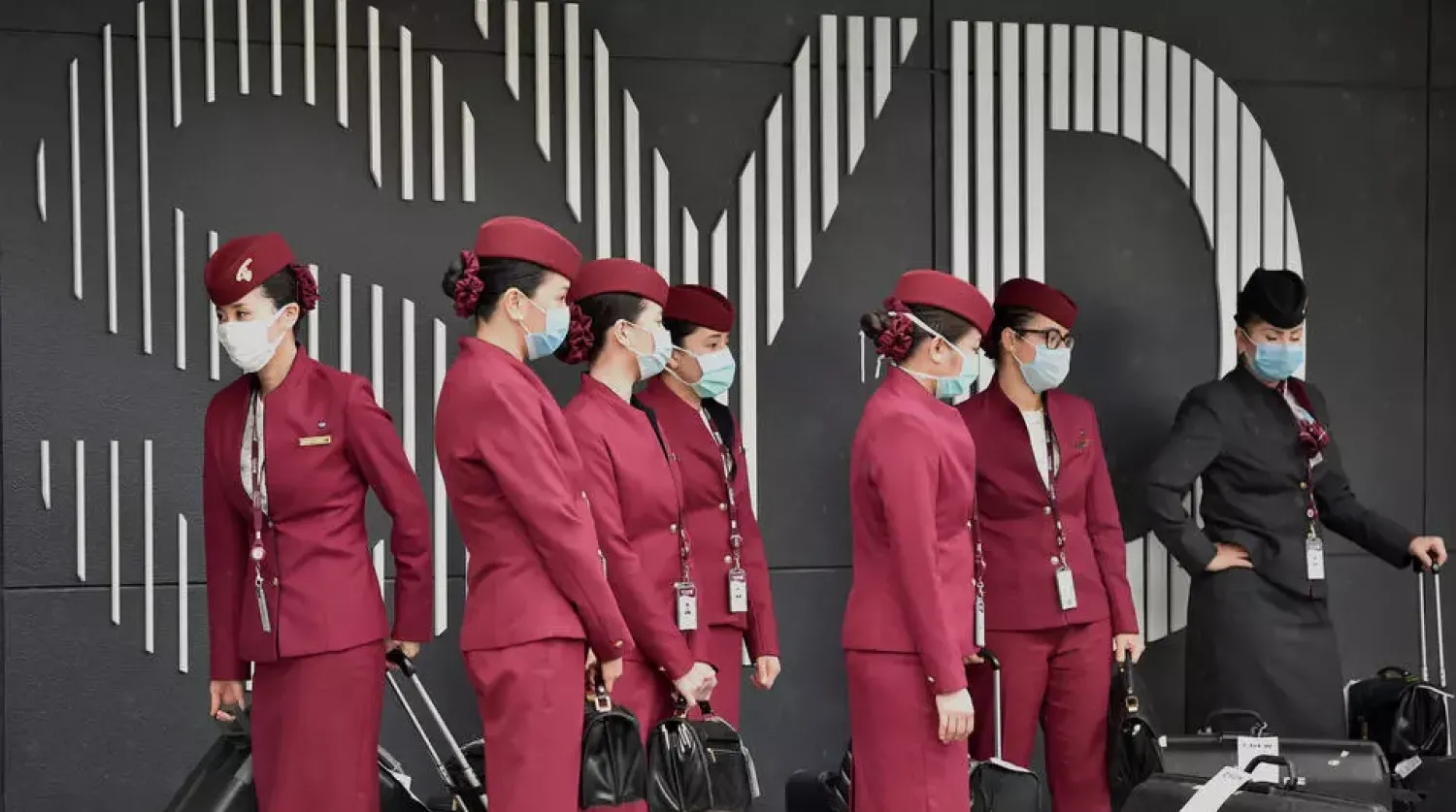 Women were removed from a Sydney-bound Qatar Airways flight earlier this month and forced to undergo vaginal inspections PETER PARKS AFP/File
