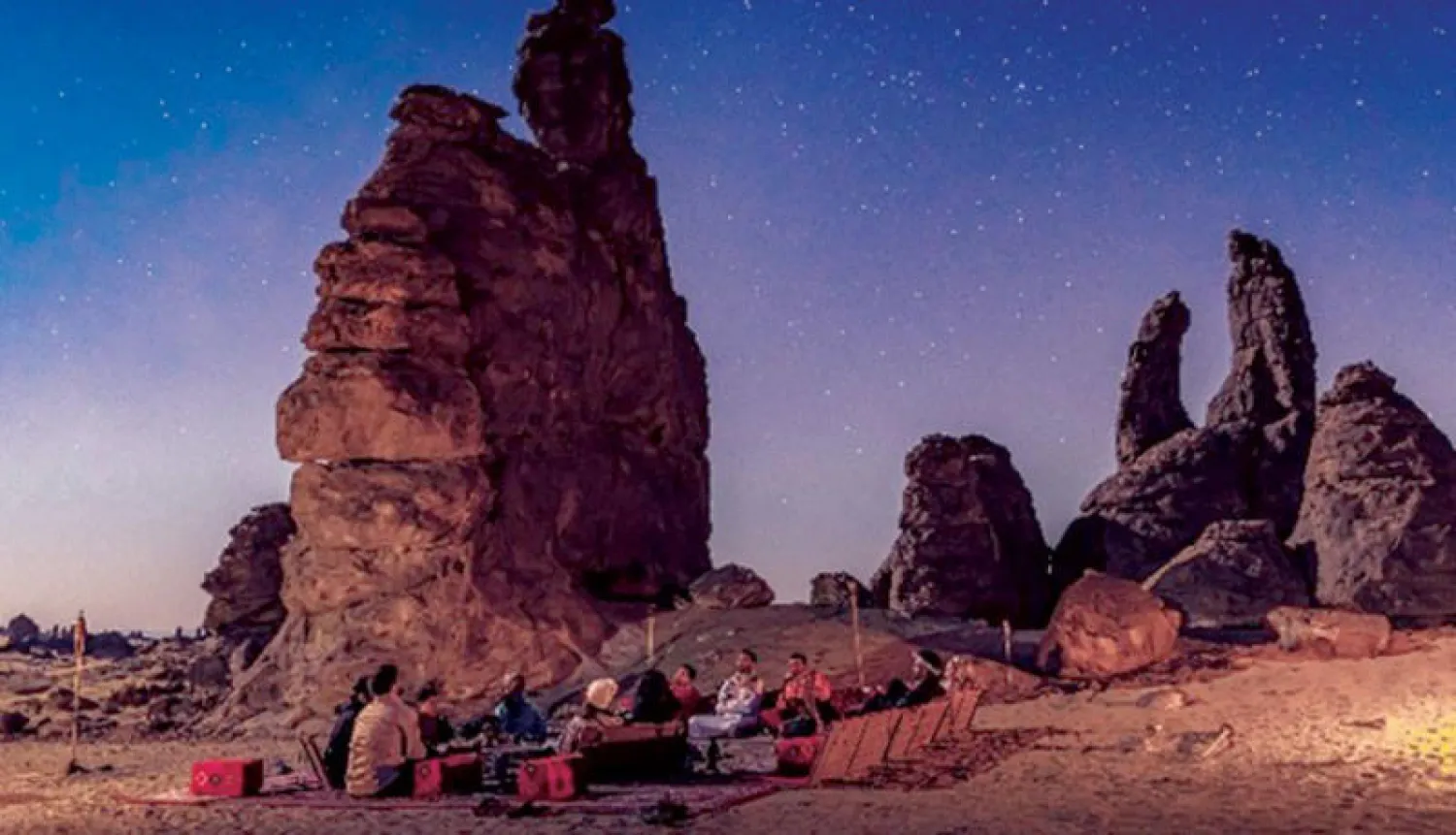 يشكل الشتاء جاذبية لزيارة العلا (الشرق الأوسط)