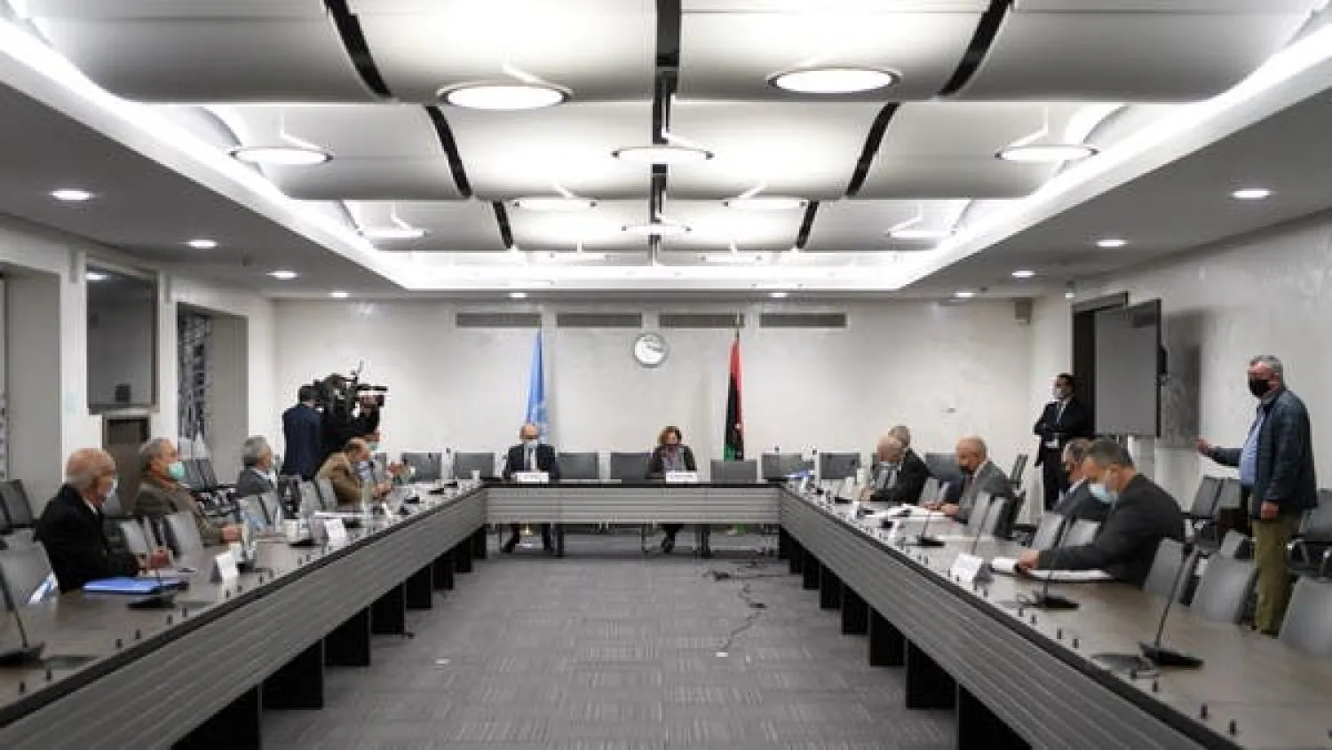 UN hosts talks of Libya joint military commission in Geneva. (Reuters)
