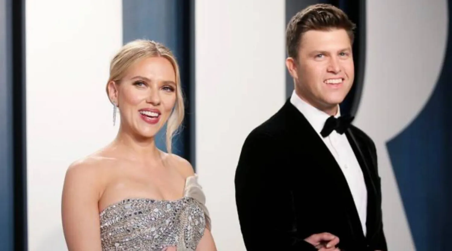 Scarlett Johansson and Colin Jost. Reuters file photo