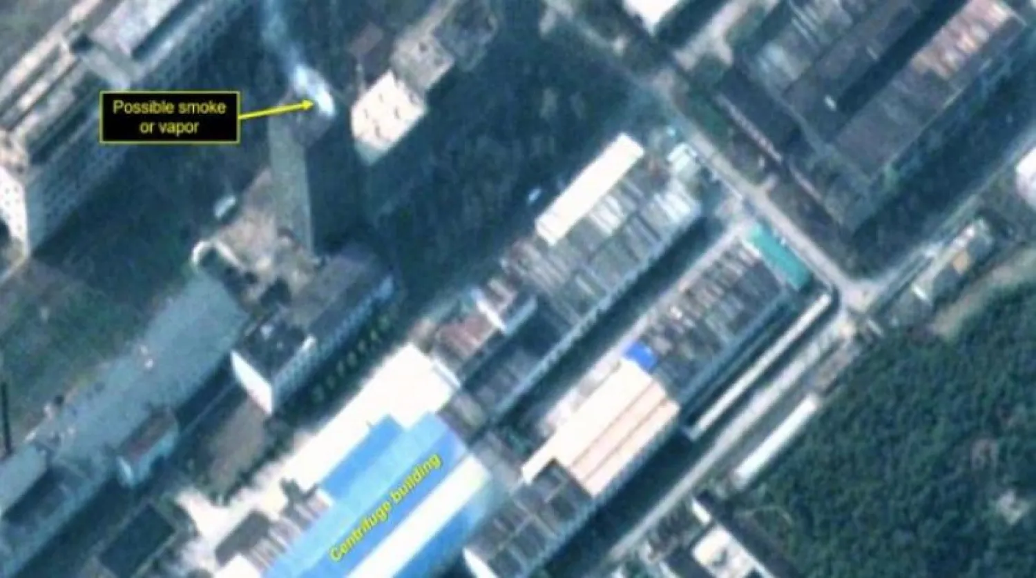Kuzey Kore’deki Yongbyon kompleksinin uydu görüntüsü (38 North web sitesi)