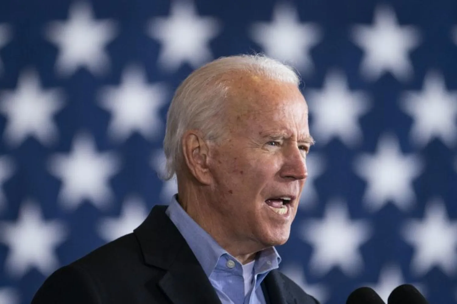 المرشح الديمقراطي لانتخابات الرئاسة الأميركية جو بايدن (أ.ف.ب)