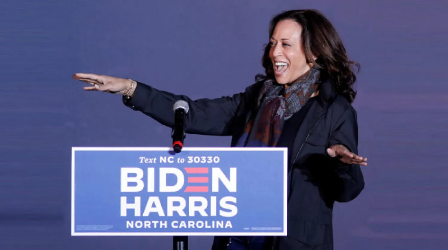 المرشحة لمنصب نائب الرئيسً في نورث كارولاينا الأحد (رويترز)