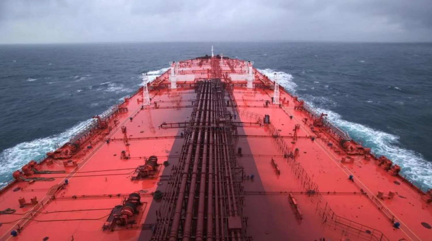 The Safer oil tanker off Yemen's Red Sea coast, pictured in March 2005. (Getty Images)
