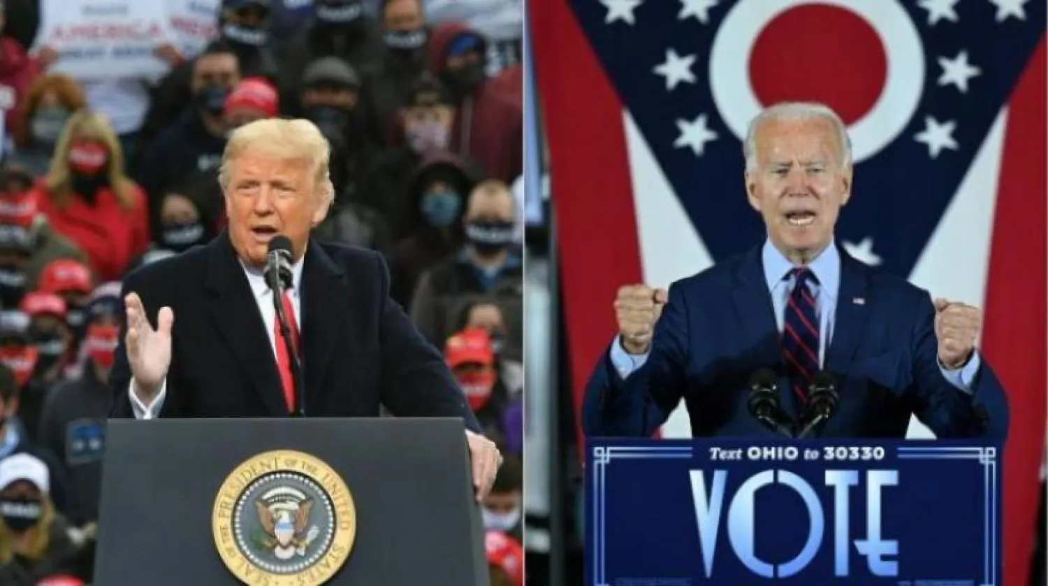 ABD Başkanı Donald Trump ve rakibi Joe Biden (AFP)
