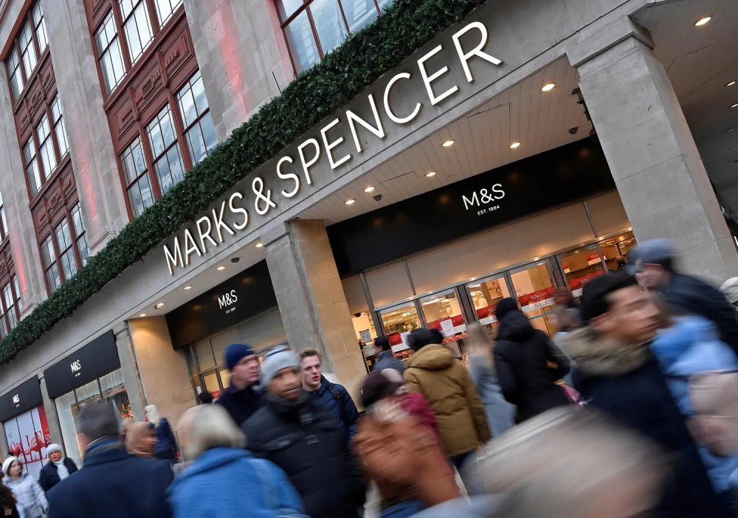 Marks & Spencer reported the first loss in its 94 years. (Reuters)