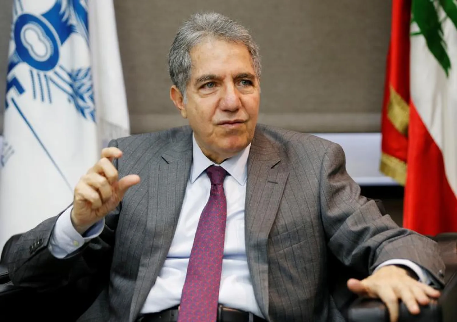 Lebanon's Finance Minister Ghazi Wazni |  Photo: REUTERS