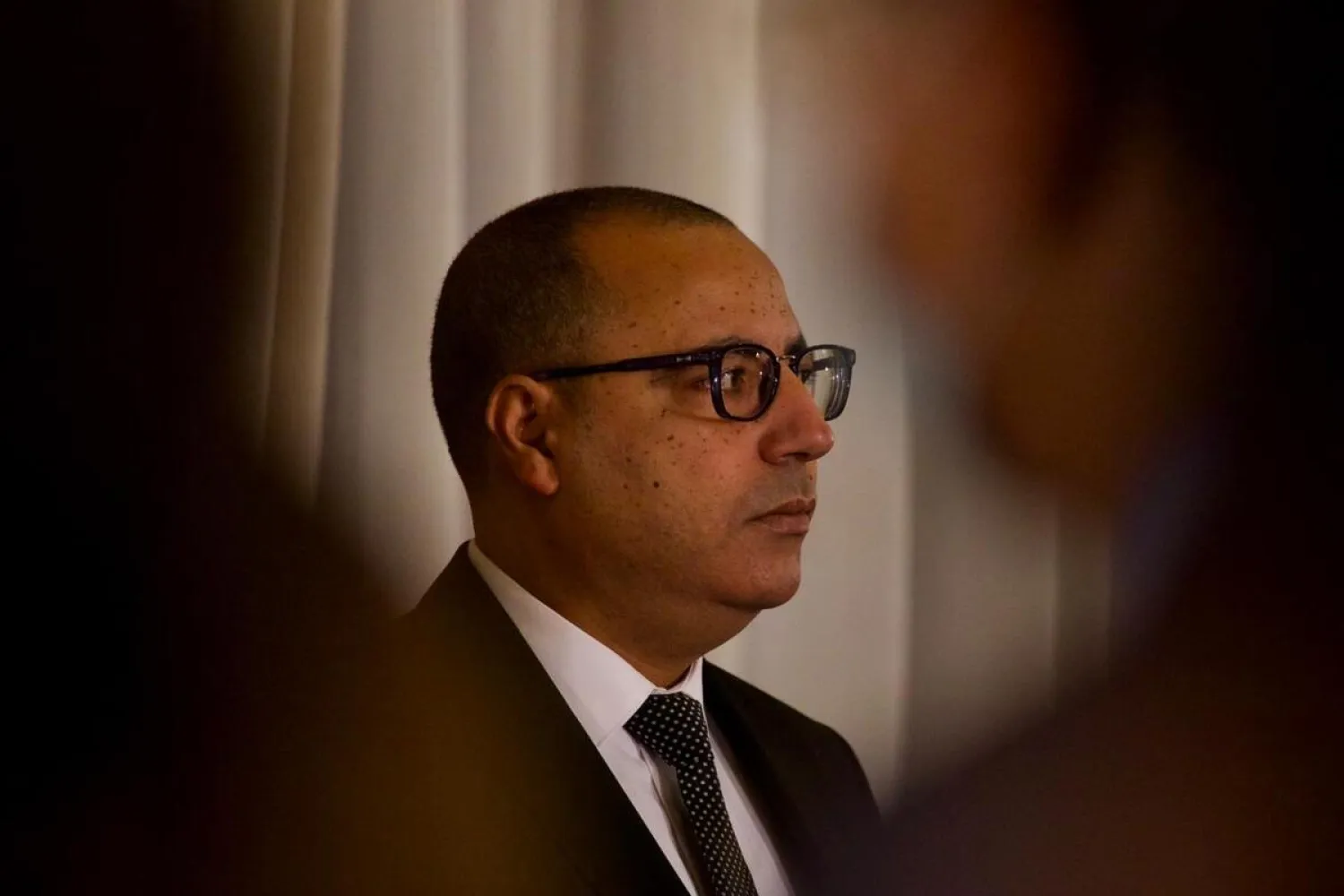 Tunisian Prime Minister Hichem Mechichi in Tunis, Tunisia on September 3, 2020. Nacer Talel/Anadolu Agency