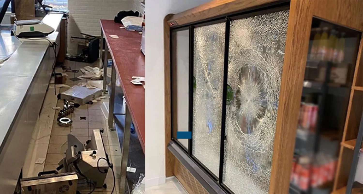 Fransa'da Türklere ait kasap dükkanına bir haftada 2 kez ırkçı saldırı